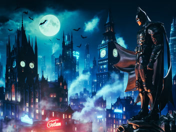 Dark Knight Gotham City Wallpaper