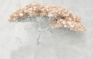 Watercolor Bonsai Tree Wallpaper