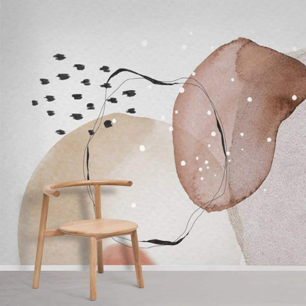 Custom Abstract Art Wallpaper Mural - Per Sqm