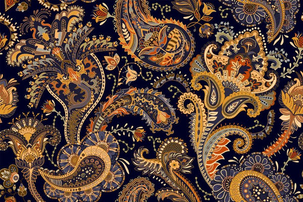 Ornate Paisley Luxury Wallpaper