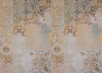 Vintage Ornate Medallion Wallpaper