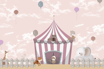 Circus Carnival Animals Wallpaper